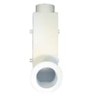 S&P - Manchette coudée plastique pour bouches, raccordement D 80 mm