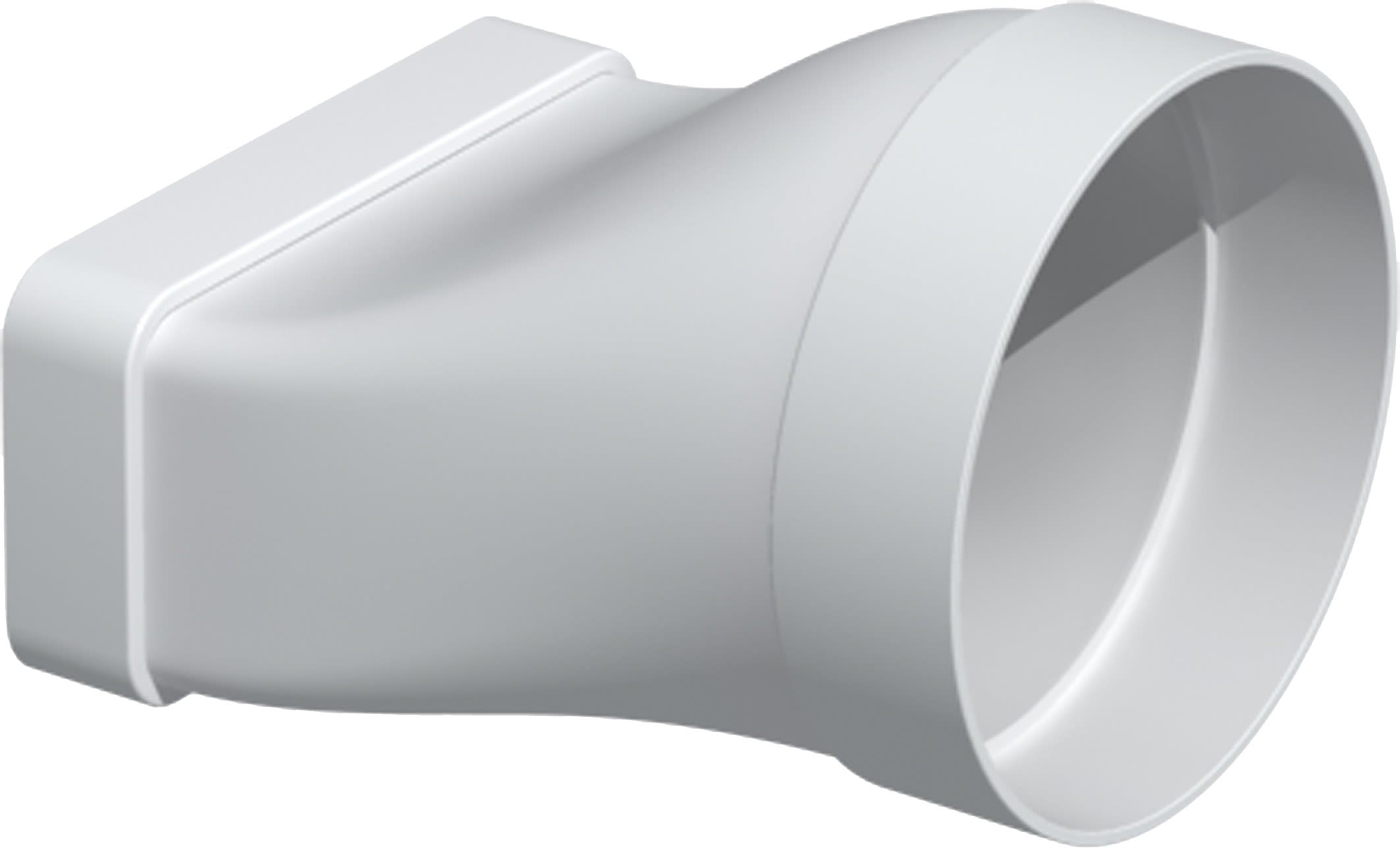 S&P - Manchon mixte PVC, rectangulaire 55 x 110 mm-circulaire D 100 mm, gamme TUBPLA