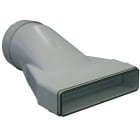 S&P - Manchon mixte à joints, rectangulaire 55x110 mm/circulaire D 100 mm gamme TUBPLA