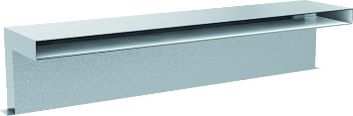 S&P - Manchon équerre 365 x 18 mm, longueur 100 mm, adaptée aux mortaises 354 x 12 mm