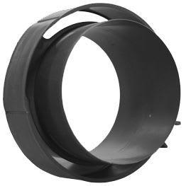 S&P - Manchon raccord femelle pour conduit GPR ISO 125 polyéthylène, épaisseur 1,5 cm