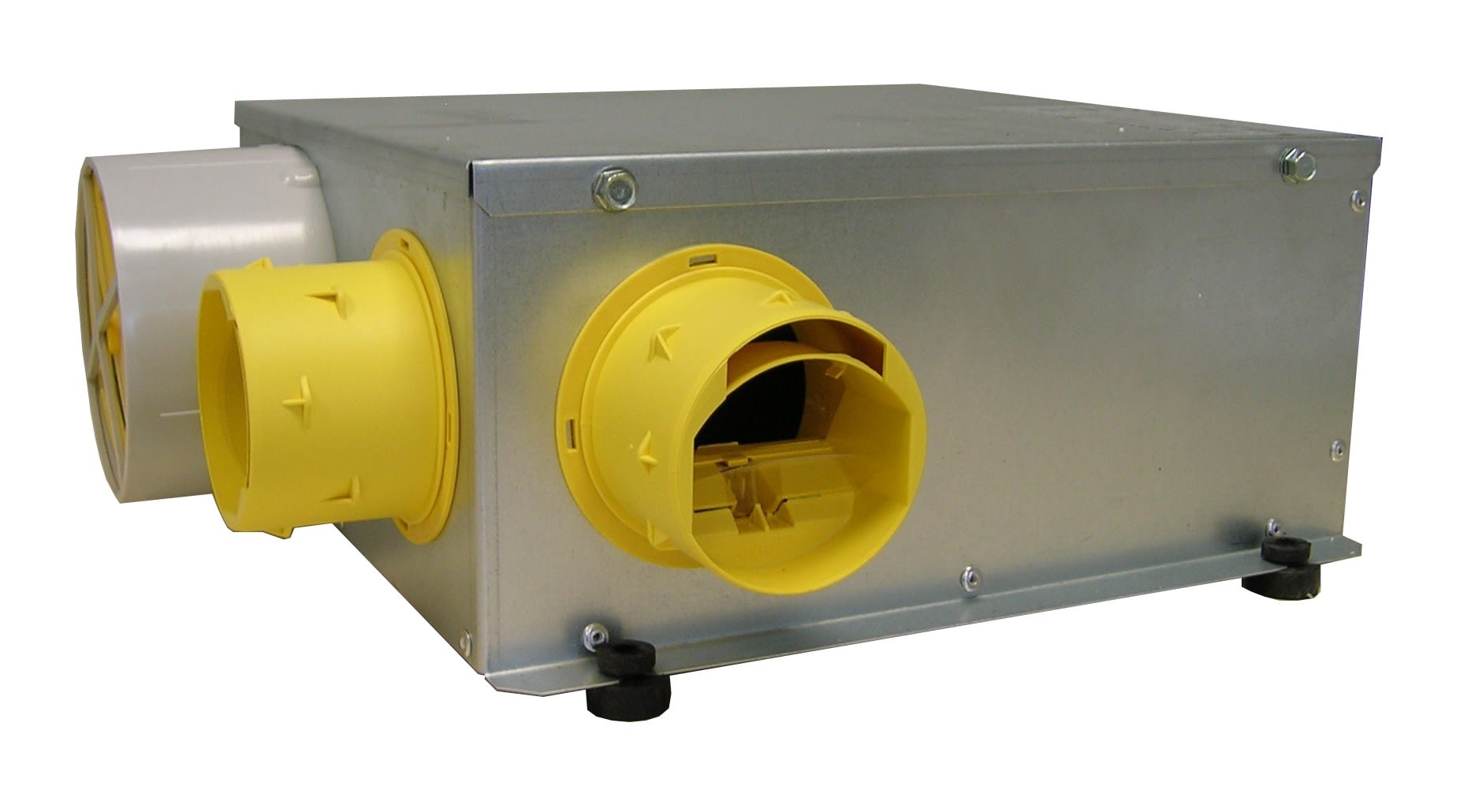 S&P - Caisson VMC métallique standard extra-plat, hauteur 147 mm