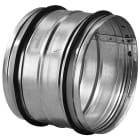 S&P - Manchon raccord mâle en acier galvanisé, raccord à joint D 315 mm