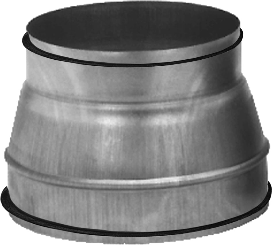 S&P - Réduction conique en acier galvanisé à joint, raccordement D 355/250 mm