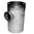 S&P - Collecteur d'étage acier galvanisé, 1 piquage, D 125 mm