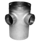 S&P - Collecteur d'étage acier galvanisé, 2 piquages à 90°, D 355 mm