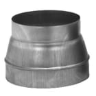 Reduction conique en acier galvanise, raccordement D 160-125 mm