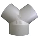 S&P - Dérivation en PVC à 3 piquages D80 mm