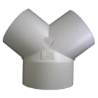 S&P - Dérivation en PVC à 3 piquages D80 mm