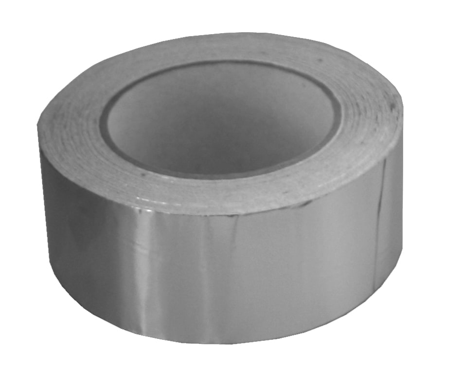 S&P - Bande aluminium adhesive, longueur 10 m, largeur 50 mm. Utilisation en interieur