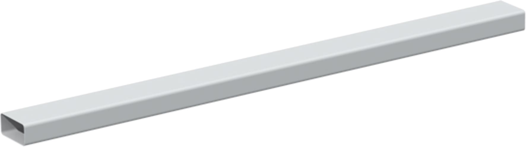 S&P - Conduit rectangulaire PVC rigide 55 x 110 mm, longueur 3 m, gamme TUBPLA