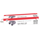 S&P - Gaine souple PVC comprimee en boite carton, diametre 80 mm, longueur totale 20 m