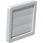 S&P - Volet de surpression PVC rigide, D de raccordement 125 mm, gamme TUBPLA