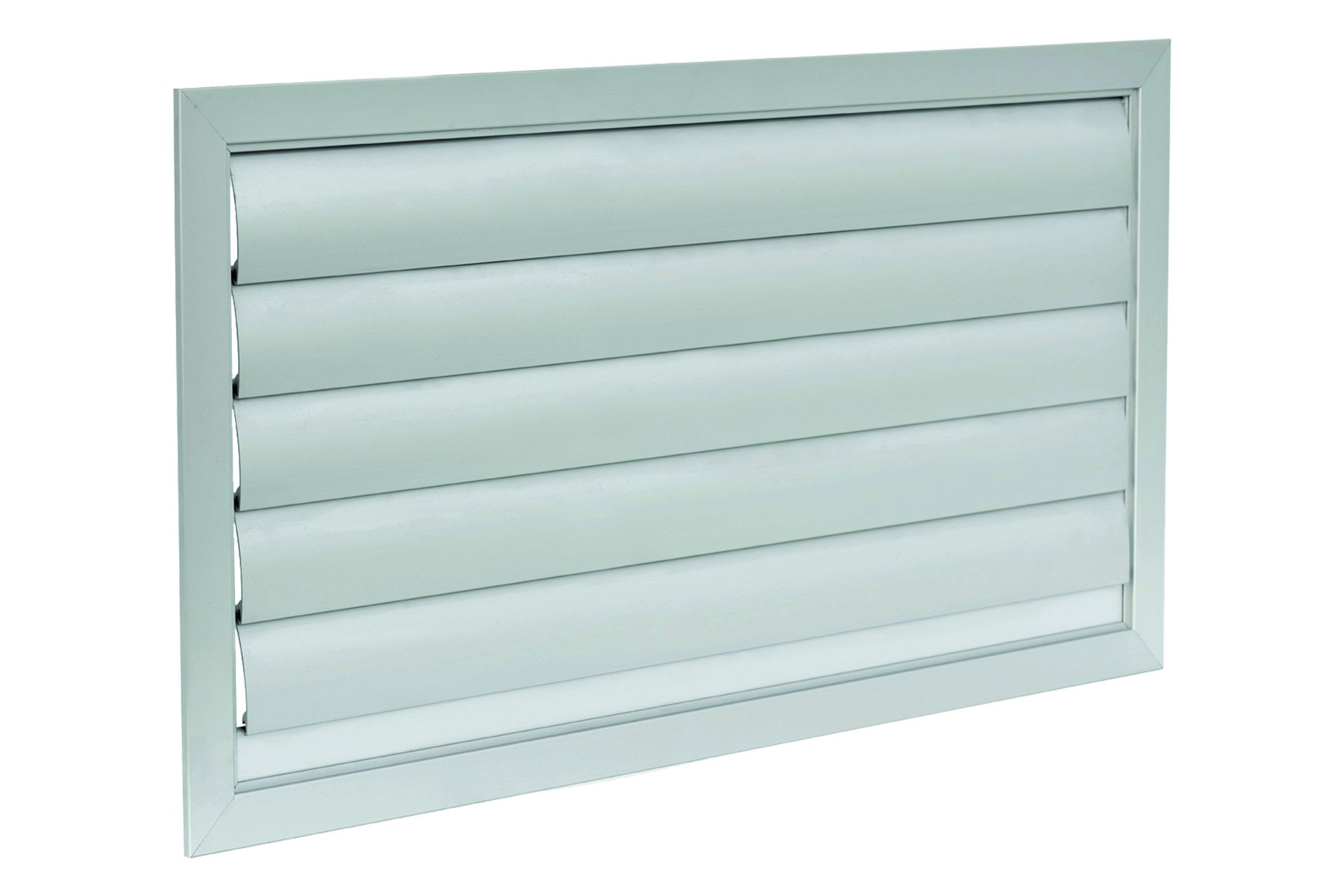 S&P - Volets inversés de surpression aluminium extérieur, D 300 x 300 mm