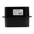 S&P - Manchon raccord droit pour conduits CO50/25, 50 x 114 mm, gamme PLUGGIT