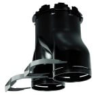 S&P - Réduction conique en plastique, raccordement D 90/125 mm