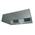 S&P - Hotte de cuisine pro motorisée hauteur 50 cm, longueur 2,5 m, visière 1,2 m