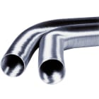 S&P - Gaine aluminium M0 GAZ, épaiss. 30/100 mm D int. 118 mm D ext. 125 mm long 1,5 m