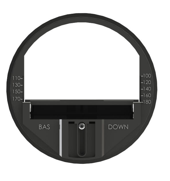 S&P - Régulateur de débit t.b pression, 20 à 100 Pa, avec manchette D 125 mm, 120 m3/h