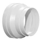 S&P - Réduction conique plastique, raccordement D 125/100 mm