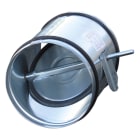 S&P - Registre en acier galvanisé, motorisable, étanche, raccordement D 355 mm