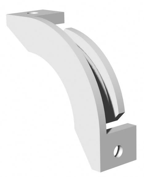 S&P - Renvoi d'angle pour bouche VMC installée en plafond