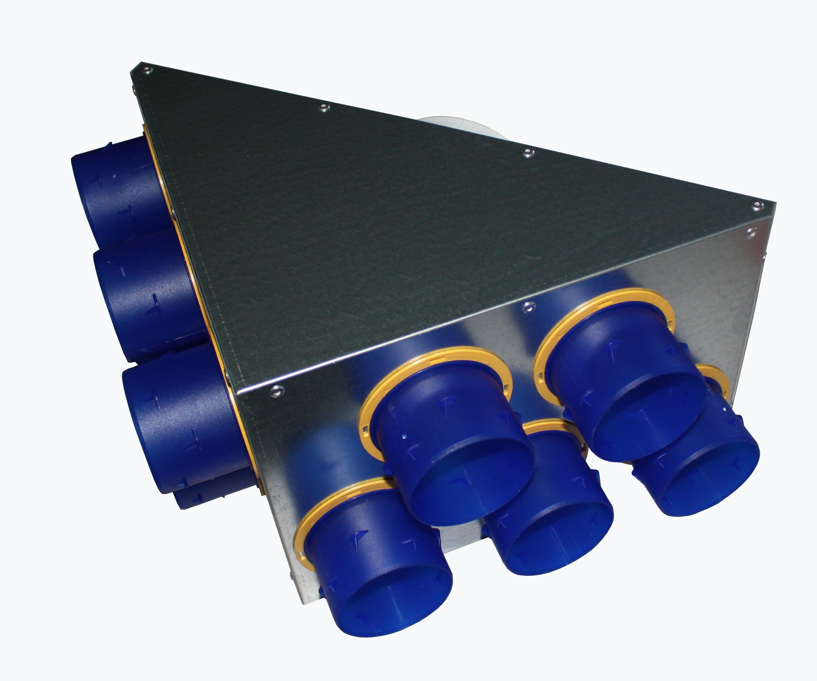 S&P - Plénum d'insufflation à 10 piquages pour réseau de VMC double-flux AKOR HR