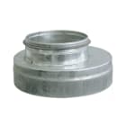S&P - Réduction plate excentrée femelle/mâle acier galvanisé diamètres 250-125 mm