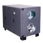 S&P - Double flux rotatif 5500 m3/h. Rejet vertical + Régul Corrigo+Batt. Eau chaude