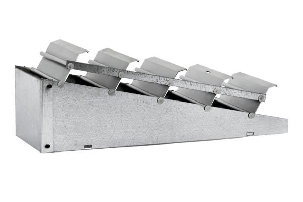 S&P - Registre à glissières orientables inclinées pour grilles GRC/GSC 1000x225mm