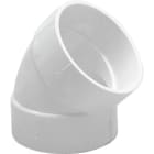 S&P - 8 coudes 45° femelle x femelle D 51 mm pour réseau d'aspiration SAPHIR