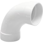 S&P - 4 coudes 90° femelle x femelle D 51 mm pour réseau d'aspiration SAPHIR