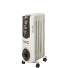 S&P - Radiateur à bain d'huile, puissance 1500 W, superficie de chauffe 10 m2 classe I