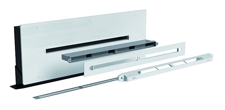 S&P - Silencieux pour entrée d'air, pose en haut de fenêtre