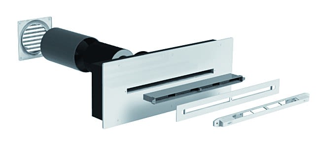 S&P - Silencieux d'entrée d'air pour traversée murale