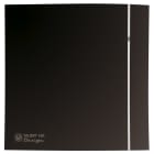 S&P - Kit façade noire + contre façade universelle pour aérateur SILENT DESIGN 100