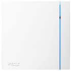 S&P - Aérateur design, 95 m3/h, clapet anti-retour, moteur 12V, IP57 classe III D100mm