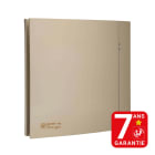 S&P - Aérateur design, 85 m3/h, façade champagne Swarovski, clapet anti-retour D 100mm