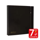 S&P - Aérateur design, 85 m3/h, façade noire, clapet anti-retour, D 100 mm