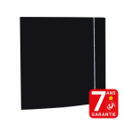 S&P - Aérateur design, 85 m3/h, façade noire Swarovski, clapet anti-retour, D 100 mm