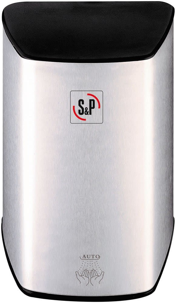 S&P - Sèche-mains métallique à air chaud économe