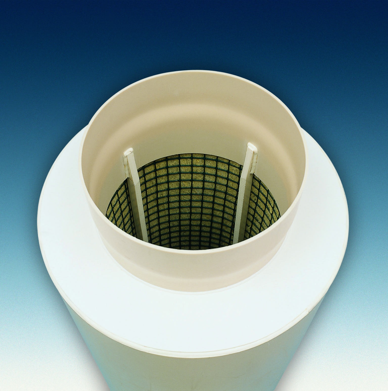 S&P - Silencieux D 250 mm pour extracteur polypropylène CMP