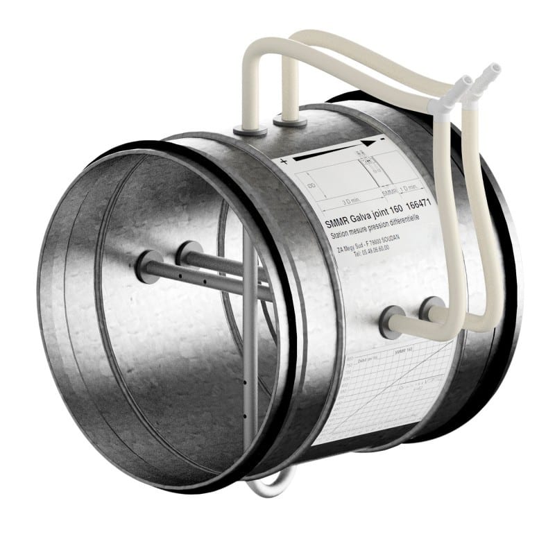 S&P - Station de mesure par pression différentielle en gaine circulaire D315