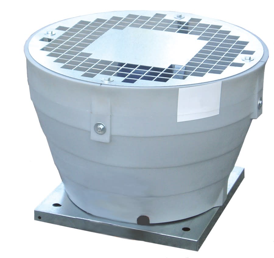 S&P - Tourelle centrifuge verticale, 1200 m3/h, 4 pôles, D 250 mm, monophasée 230V