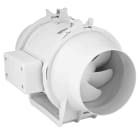 S&P - Ventilateur de conduit silencieux, 180 m3/h, 1 vitesse, tempo réglable, D 100 mm
