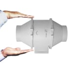 S&P - Ventilateur de conduit, 200-250 m3-h, 3 vitesses, raccordement D 100 mm