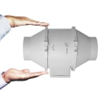 S&P - Ventilateur de conduit, 200/250 m3/h, 3 vitesses, moteur 60 Hz, D 100 mm