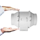 S&P - Ventilateur de conduit, 250-330 m3-h, 3 vitesses, raccordement D 125 mm