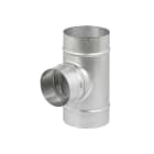 S&P - Té équerre à 90° en acier galvanisé, D 450/400 mm