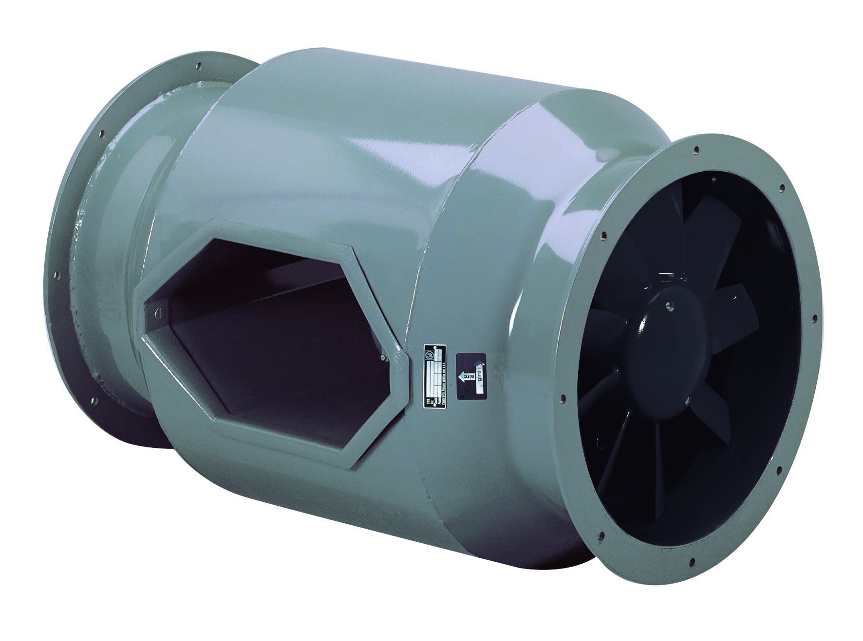 S&P - EXTRACTEUR HELICOIDE MOTEUR BIFURQUE HAUTE TEMPERATURE 150°C 8000M3H